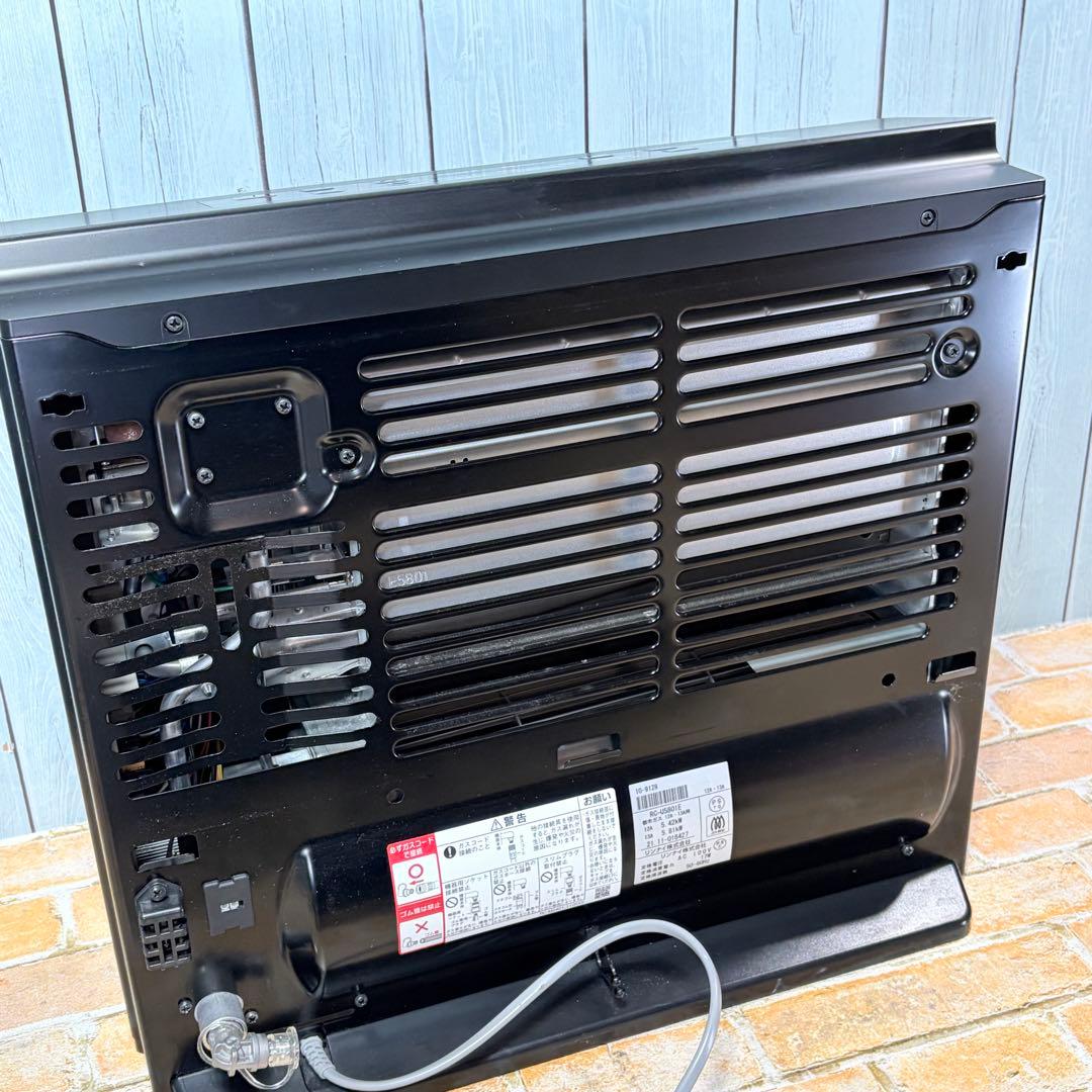 リンナイ RC-U5801E ガスファンヒーター 都市ガス ブラック
