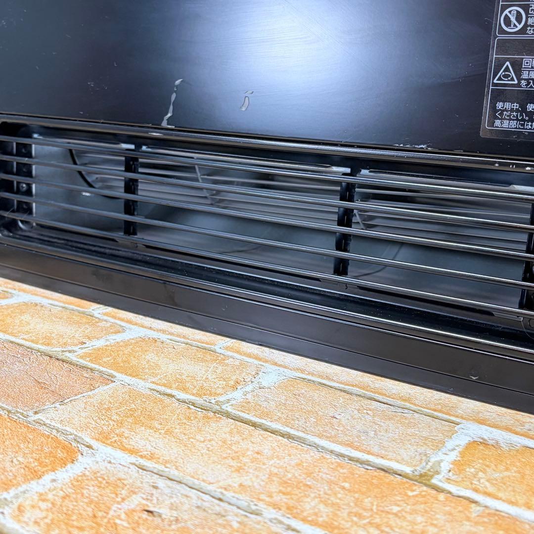 リンナイ RC-U5801E ガスファンヒーター 都市ガス ブラック