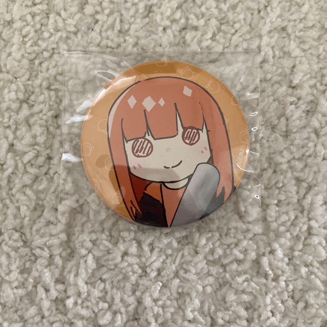 カラフルピーチ直筆イラスト☆えとさん缶バッジ☆カラフルピーチ直筆缶