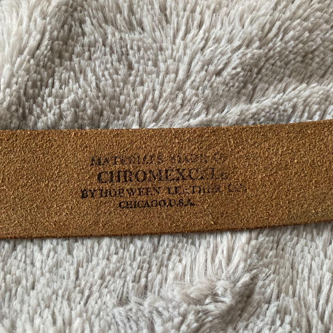 RRL スタデッドベルト ロングホーン イタリア製 30 希少 タグ付き RRL