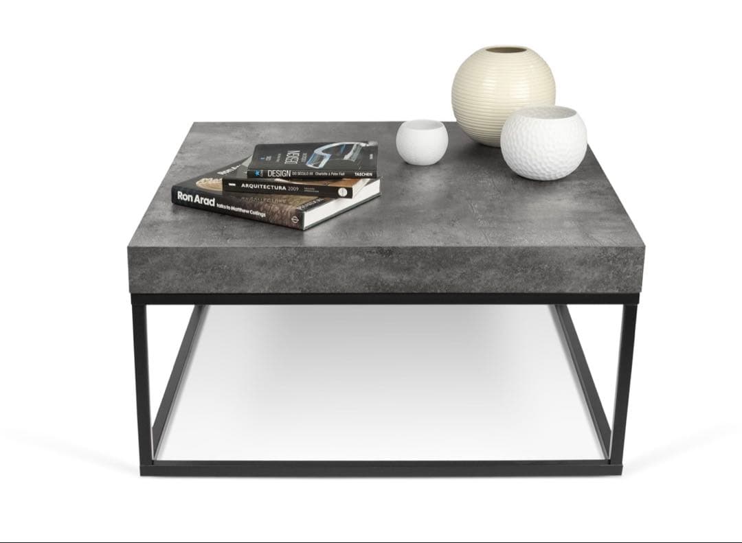 TEMAHOME Petra コンクリート調 センターテーブル ペトラ