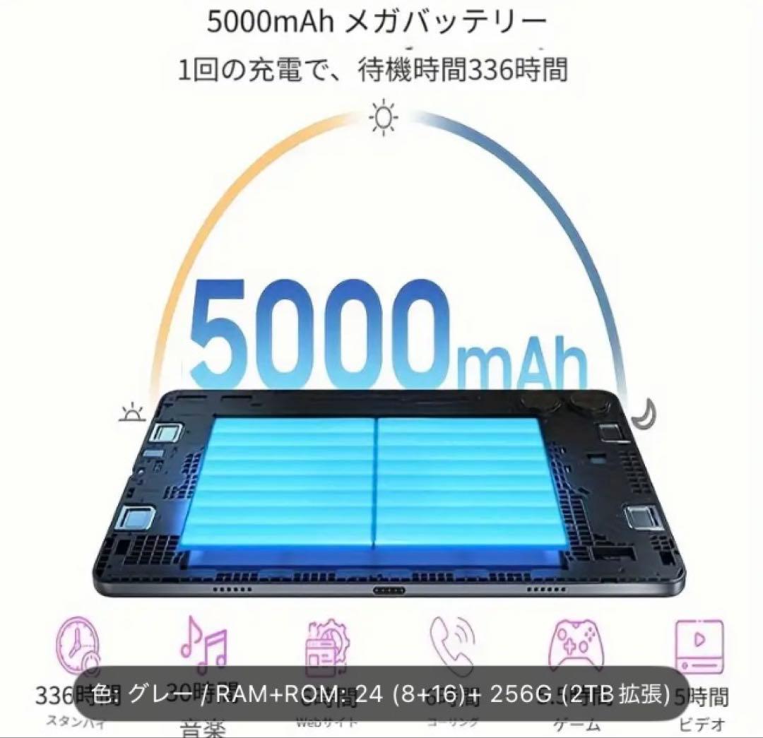 TABWEE GeminiAI 10.1インチ タブレット本体　やらかし案件
