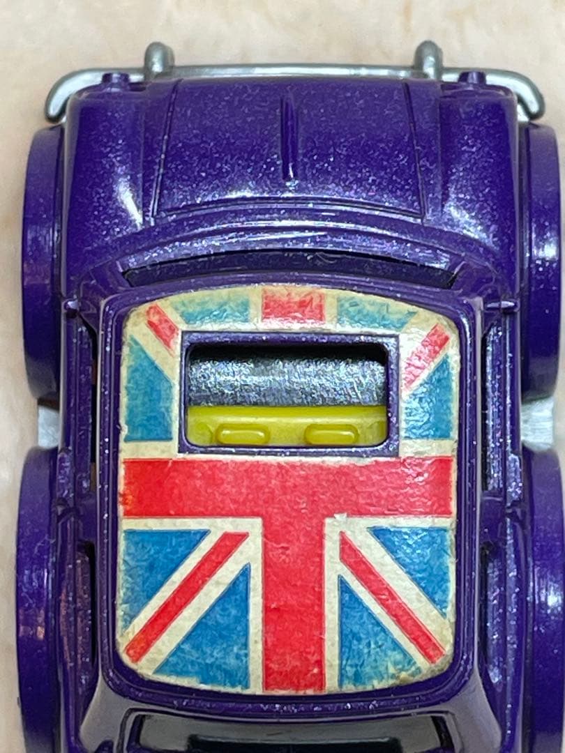 チョロQ NO.A-6 ミニ クーパー 紫メタ