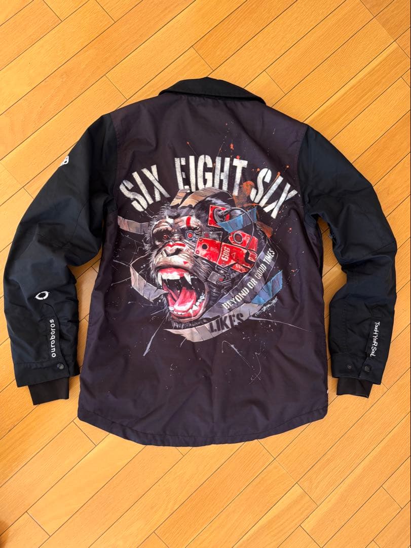 686 Dragon76 コラボ スノーボードジャケット メンズ Sサイズ 686 Dragon76 コラボ スノーボードジャケット メンズ Sサイズ - メルカリ