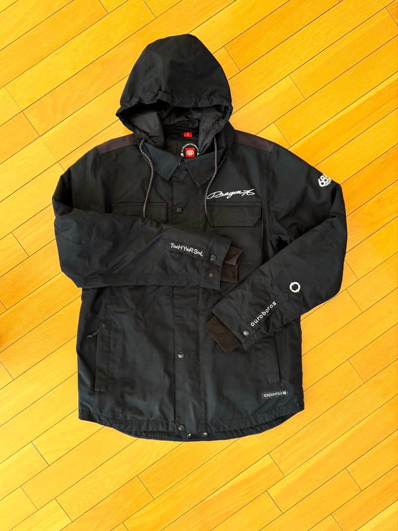 686 Dragon76 コラボ スノーボードジャケット メンズ Sサイズ - メルカリ