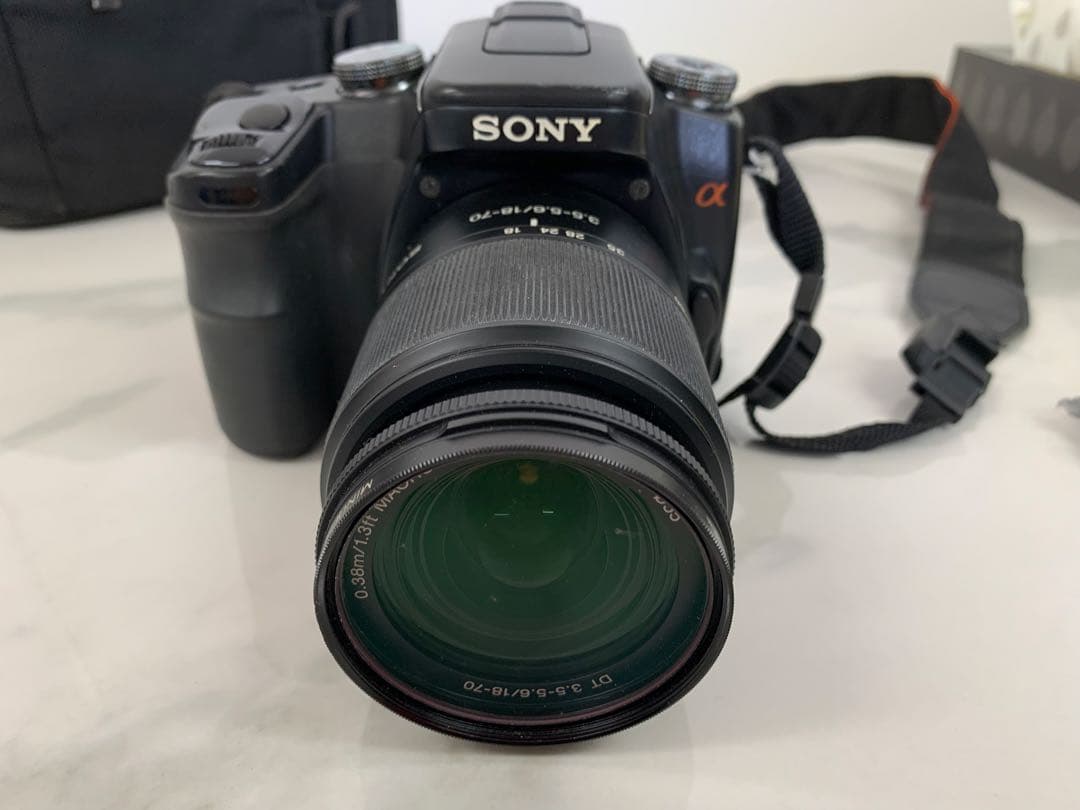 ＋【ジャンク】SONY ソニー α100 デジタル一眼レフカメラ