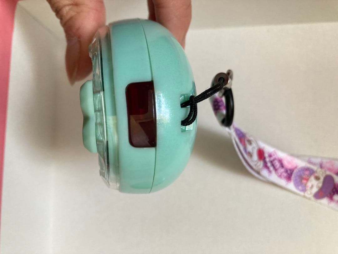 たまごっちP's(ピース) グリーン たまデコピアス ストラップ付き