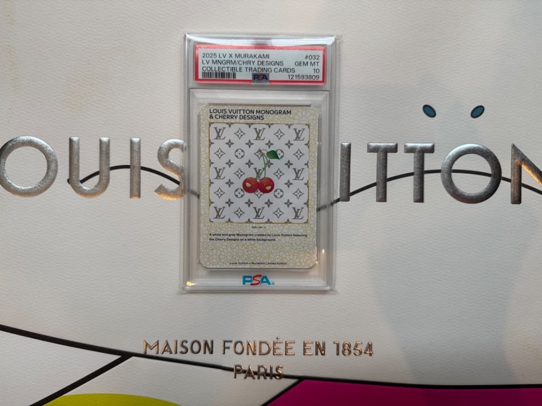 PSA 10 ルイ・ヴィトン × 村上隆 トレーディングカード チェリー