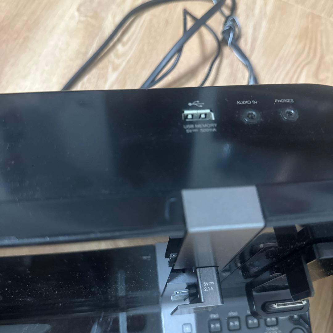 ホームオーディオ：iPod対応オーディオシステムUX-VJ5-B