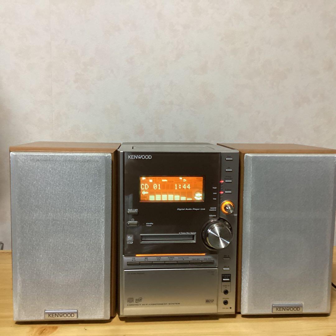 KENWOOD　ケンウッド　RXD-SV3MD　ミニコンポ　 アンテナリモコン付