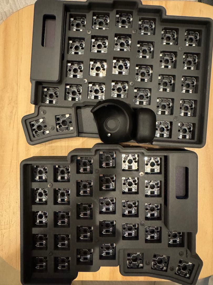 keyball61 すべて半田済み基板とトラックボール基板　動作確認済