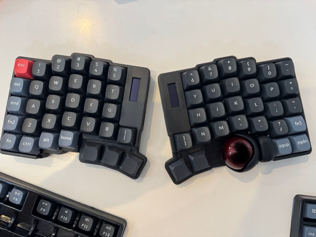 keyball61 すべて半田済み基板とトラックボール基板　動作確認済