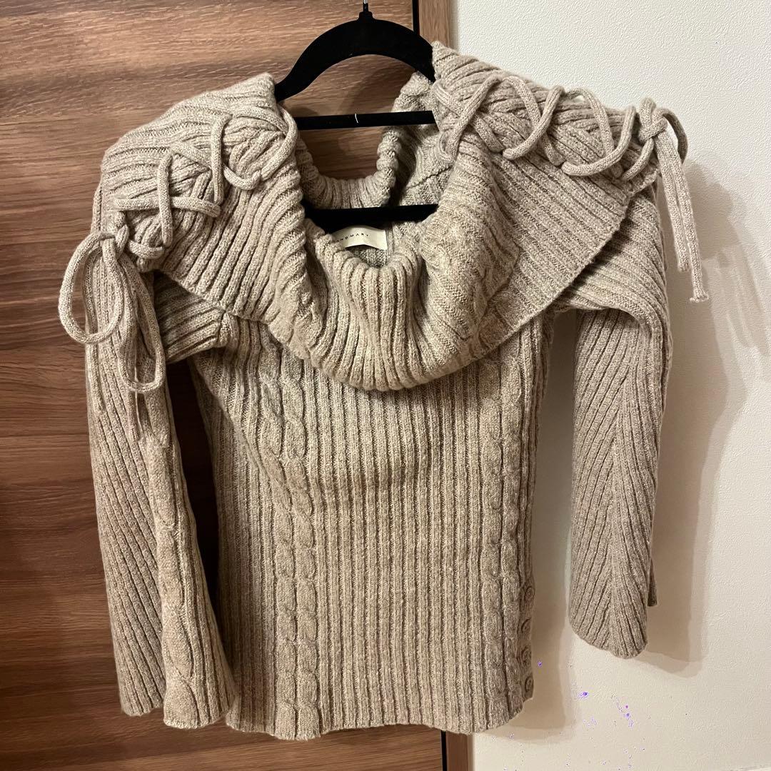 Andmary Corrie lace knit set up - セットアップ在庫 処分