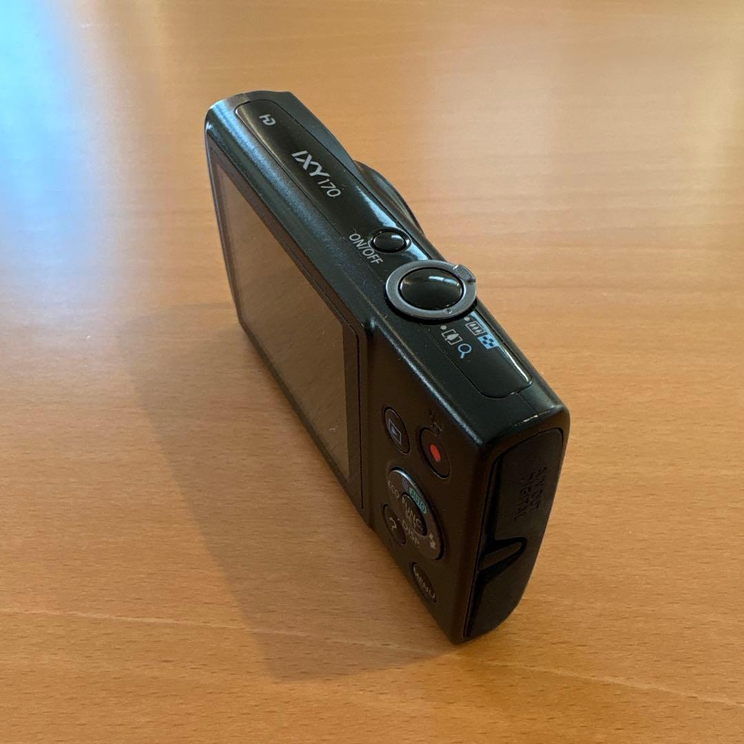 Canon IXY 170 コンパクトデジタルカメラ 本体　ブラック