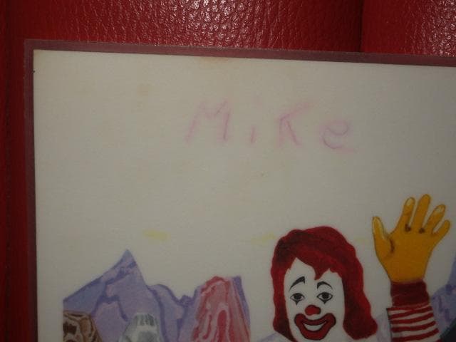 70'S☆McDonald's☆壁掛け☆ポスター☆43☆ビンテージ☆マクドナルド