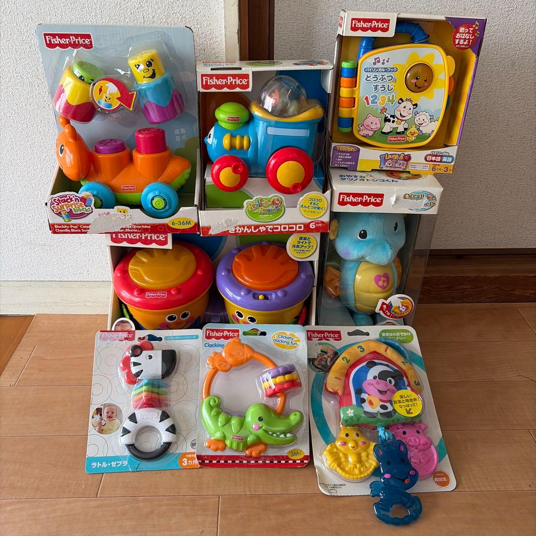 フィッシャープライス Fisher-Price おもちゃまとめ売り 8点セット Amazon.co.jp: フィッシャープライス(fisher price) 五感でわくわく