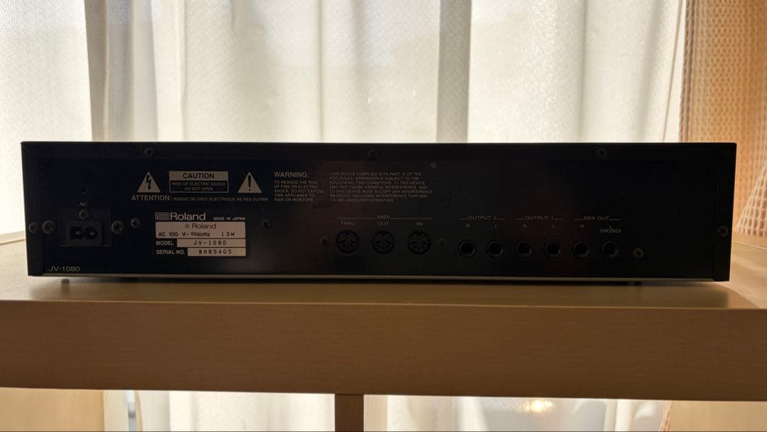 S*a様 レトロ機材 Roland JV-1080 音源モジュール 本体
