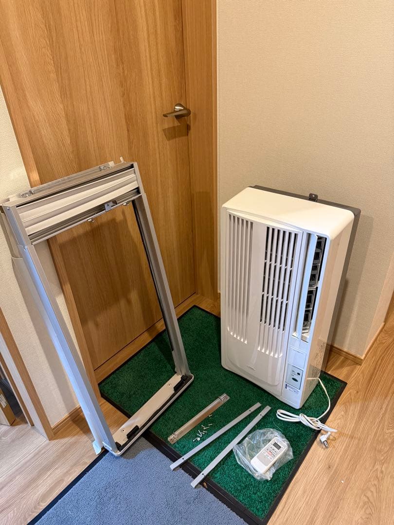 KOIZUMI コイズミ KAW-1684 窓枠エアコン 2019年 除湿対応 ルームエアコン（冷房除湿専用） KAW-1622/W｜窓用エアコン｜シーズン