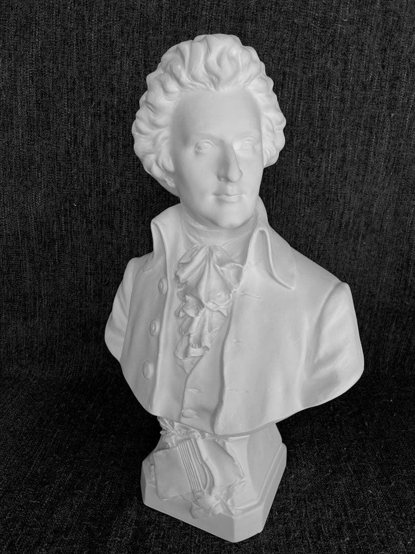 モーツァルト 石膏像 大型 Amazon.co.jp: GOGOS 石膏像 モーツァルト 樹脂製 Mozart胸像 9.2*5.6