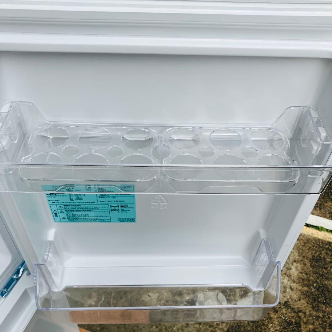 12r57. ハイアール 121L 冷凍冷蔵庫 OBBR-121A 2025年製