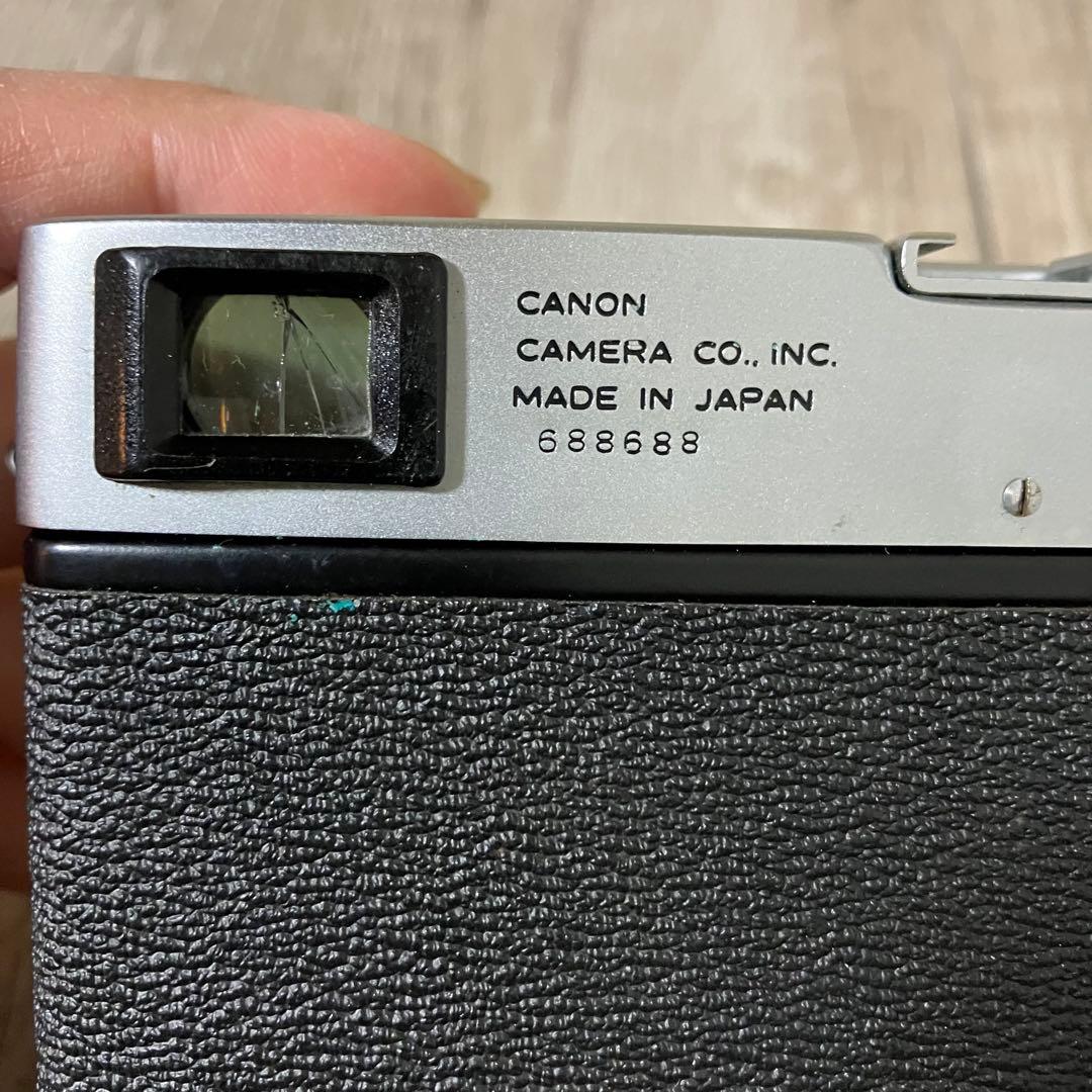 3F 【希少・当時物】CanonCanonet初代キヤノネット45mm F1.9