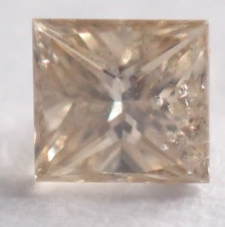 天然！激安！本物！憧れの天然ダイヤモンドルース スクエアカット
