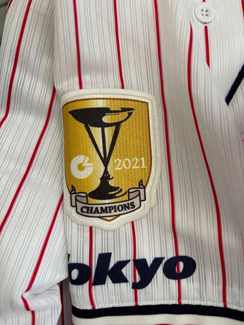 東京ヤクルトスワローズ 城石憲之 実使用ユニフォーム 上 二軍監督