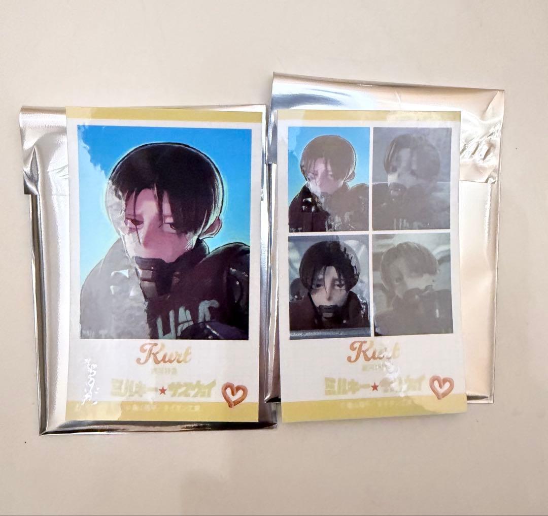 ミルキーサブウェイ ミルサブ カート 証明写真風シール - メルカリ