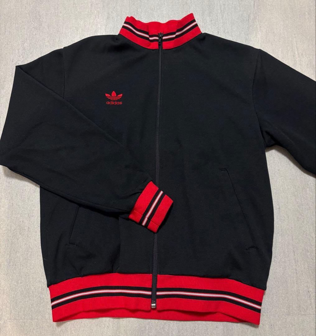 菅田将暉 80s adidas デサント製 トラックジャケット - メルカリ