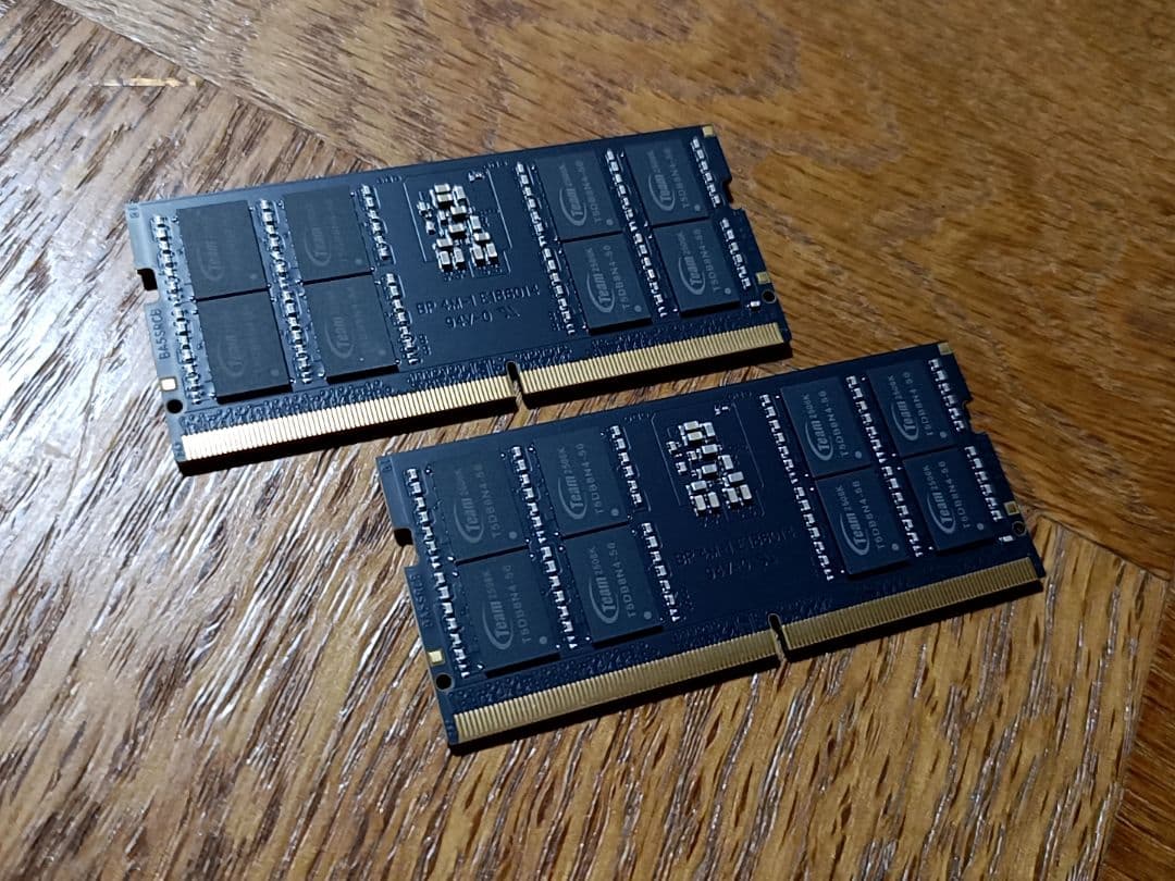 要コメント★Team DDR5-5600 PCメモリー 32GB×2枚=64GB