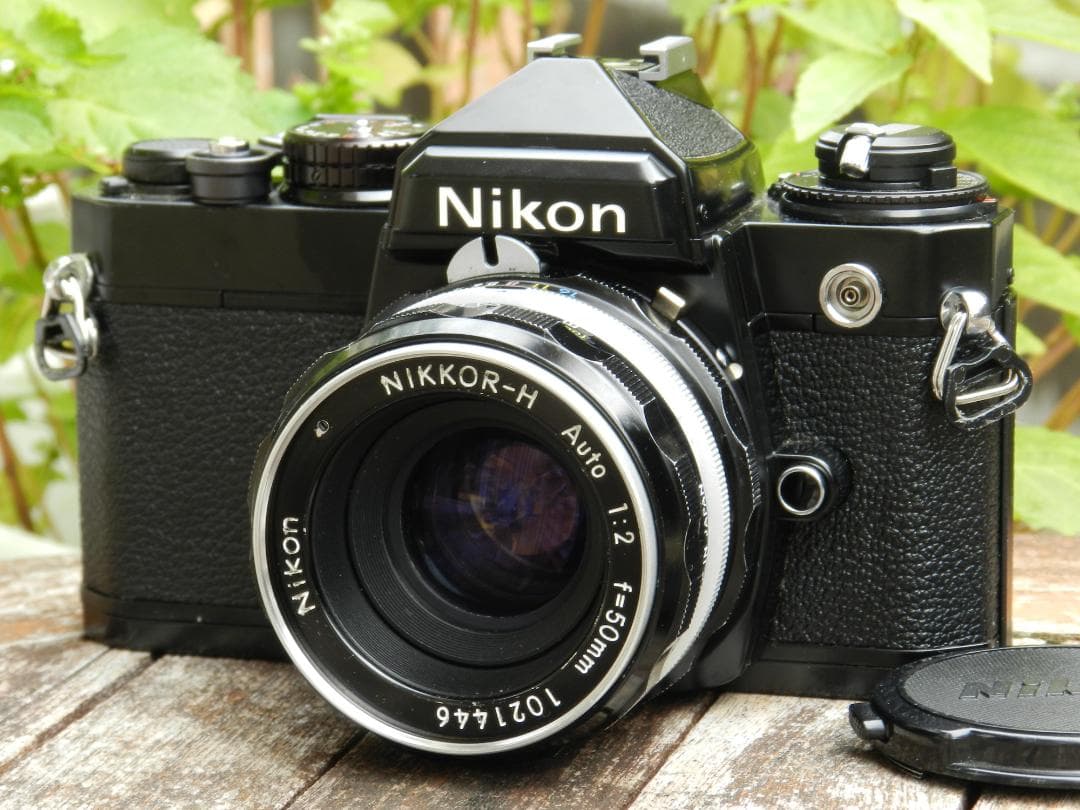 即撮影可　NIKON FE NIKKOR-H 50mm f/2 一眼レフカメラ