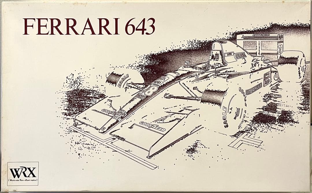 フェラーリ 643 WRX 1/8 ROSSO プラモデル - メルカリ