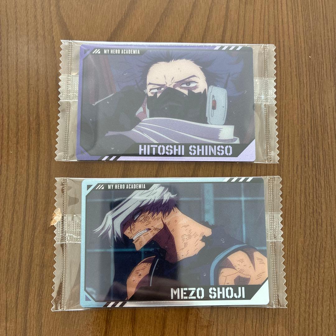 僕のヒーローアカデミア ウエハース4 心操人使 障子目蔵 - メルカリ