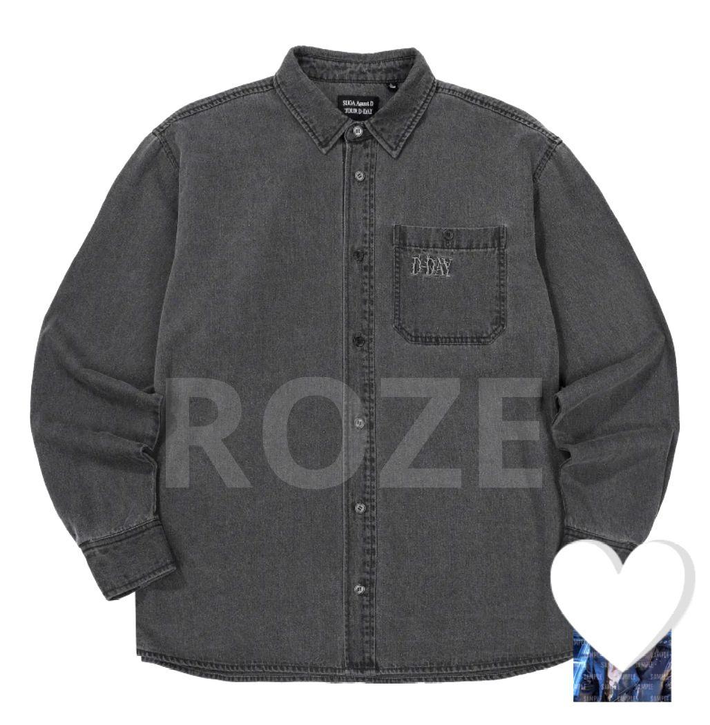 BTS SUGA Agust D D-DAY 長袖 シャツ グレー L 未使用 - メルカリ