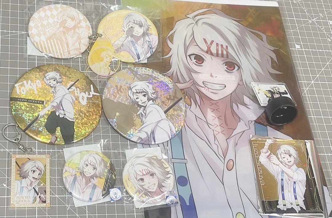 鈴谷什造 セット レア おおきなキラキラ缶バッジ 石田スイ展