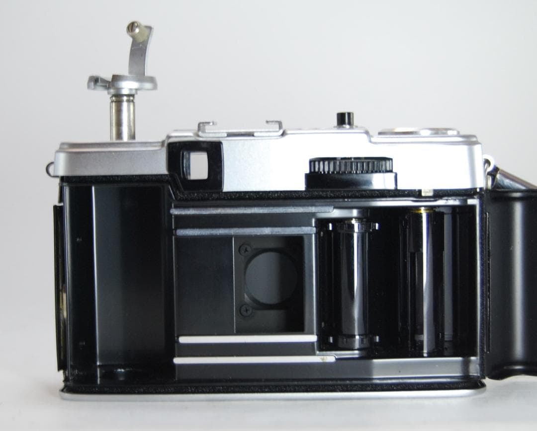 【動作確認済/モルト張替済】★OLYMPUS PEN EE3★ハーフ判 後期型