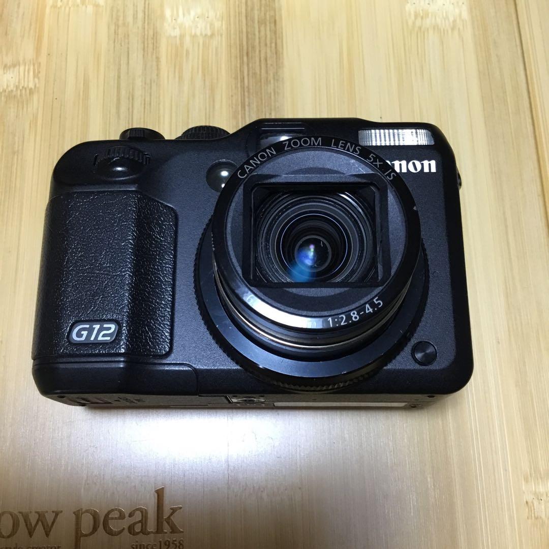 キャノンCanoowerShotパワーショットG12
