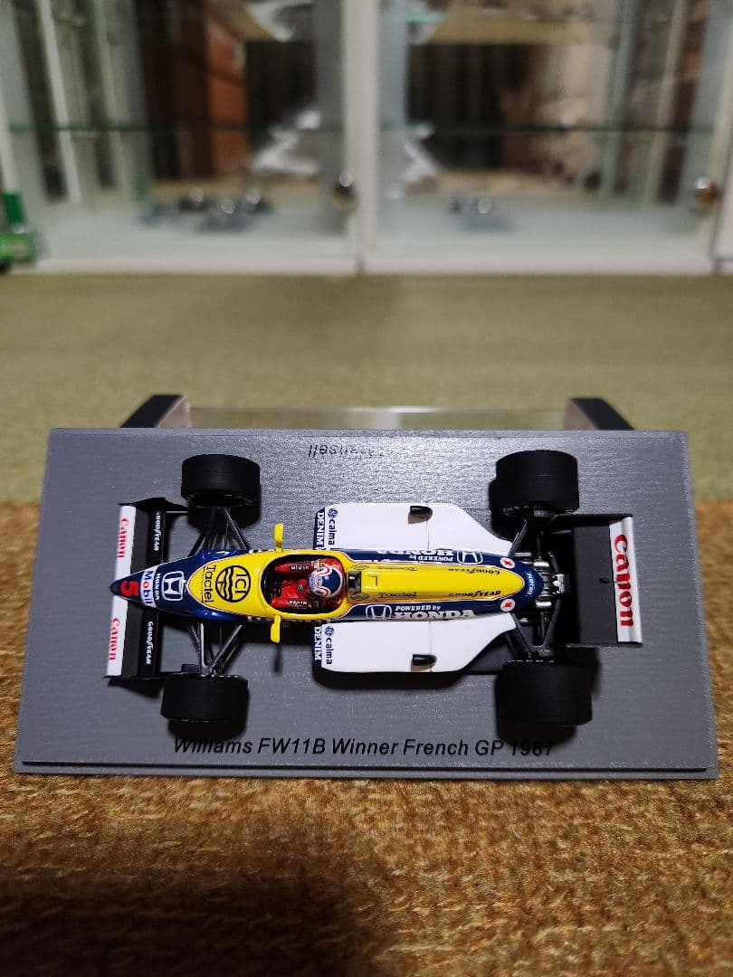 1/43 Spark Williams FW11B N マンセル 1987 - メルカリ