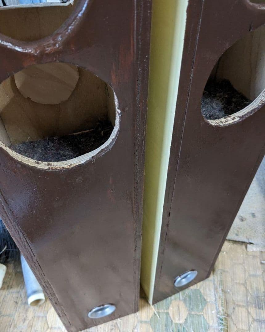 自作スピーカー ONKYOユニット使用 ダブルバスレフ