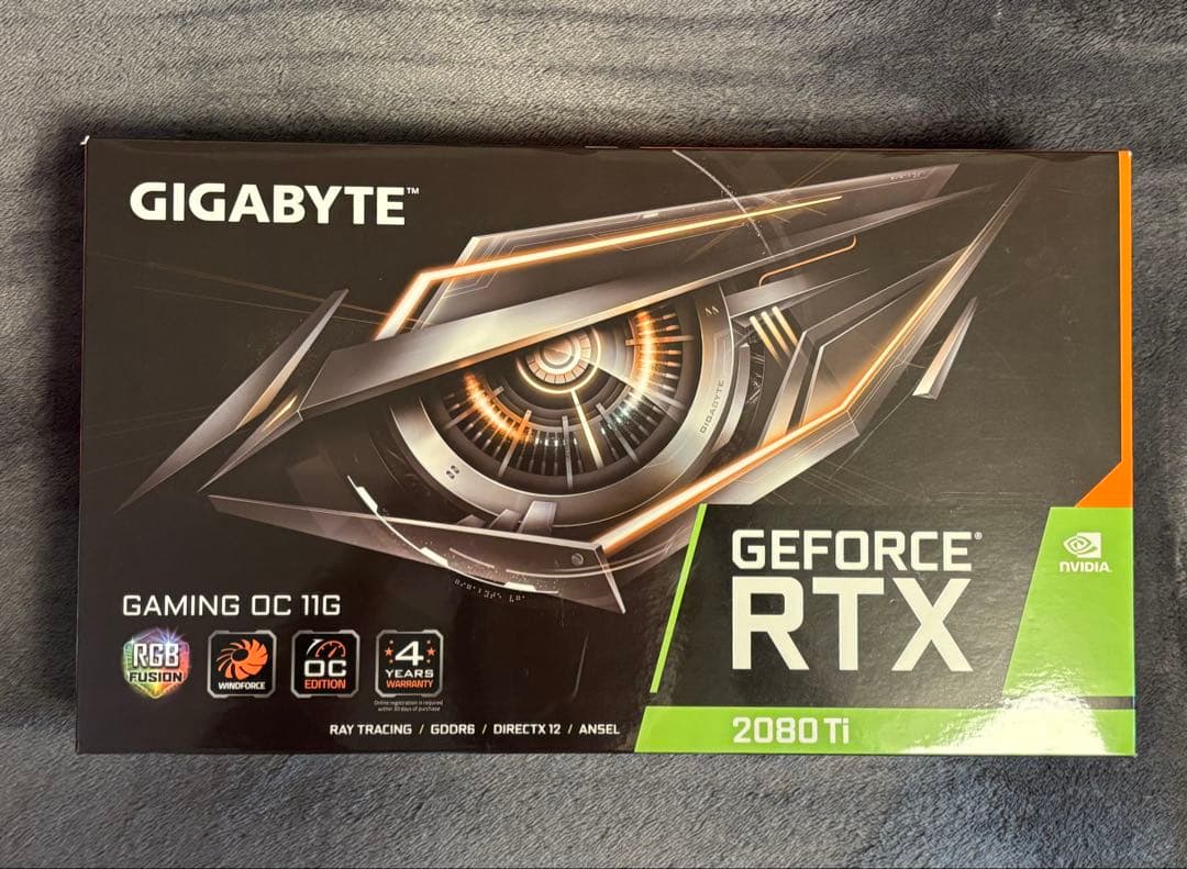 GIGABYTE GeForce RTX 2080 Ti グラフィックボード
