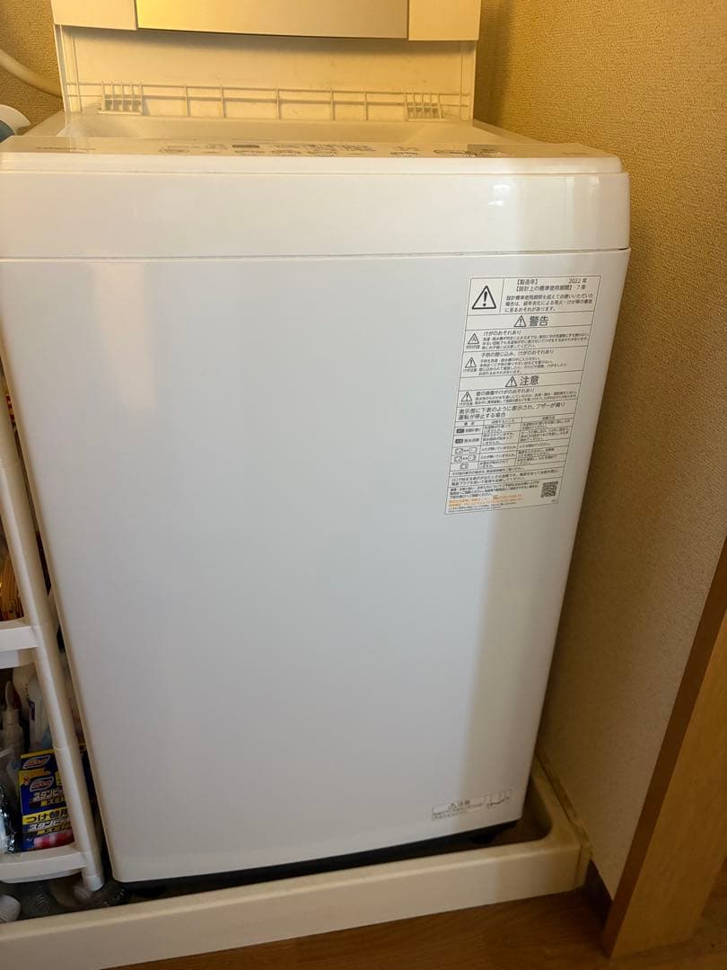 TOSHIBA 洗濯機(AW-45M9)　ステンレスドラム 4.5kg
