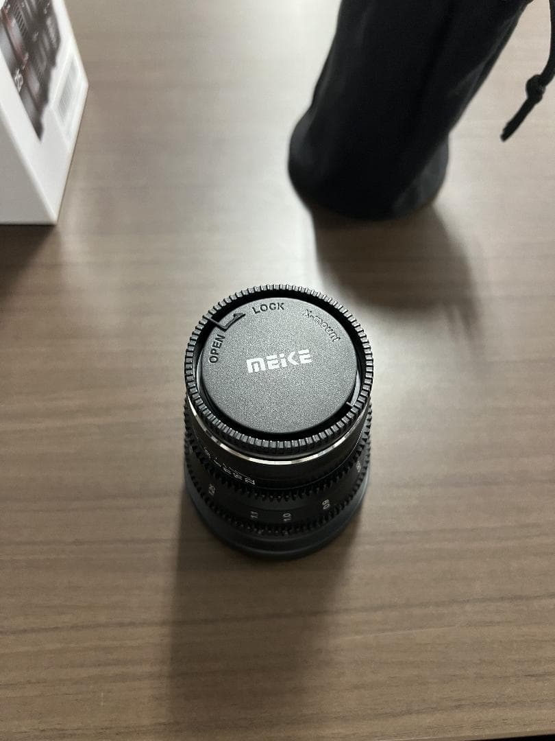 【極美品】Meike 25mm T2.2 シネマレンズ Fuji Xマウント