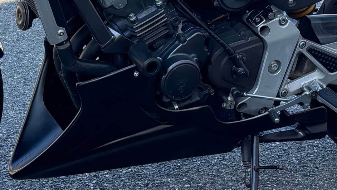 ホーネット250 HORNET 250 ACP アンダーカウル ステー付き - メルカリ