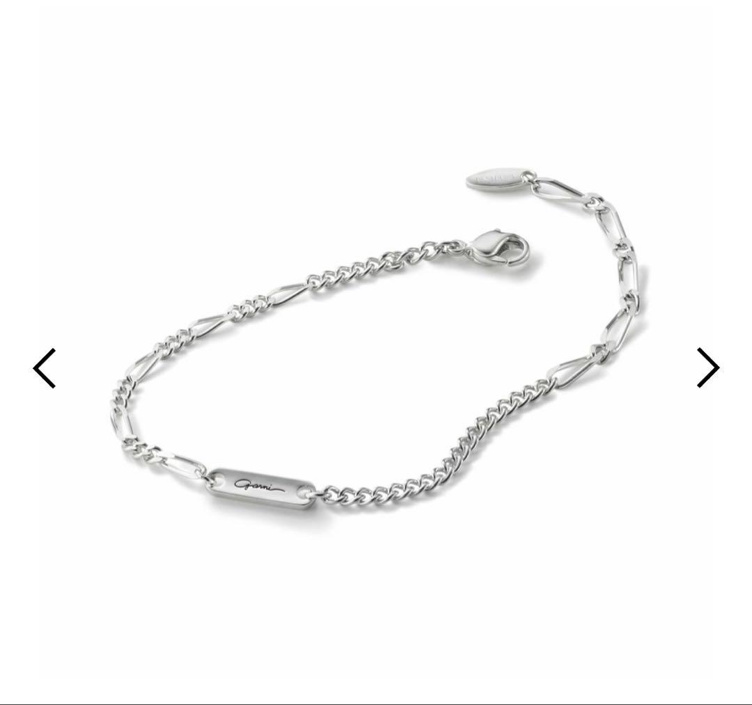 ガルニ GARNI シルバー チェーンブレスレット メンズ 銀 925 GARNI - Track Chain Bracelet | Tempt