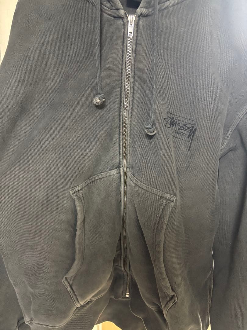 Stussy グレー パーカー
