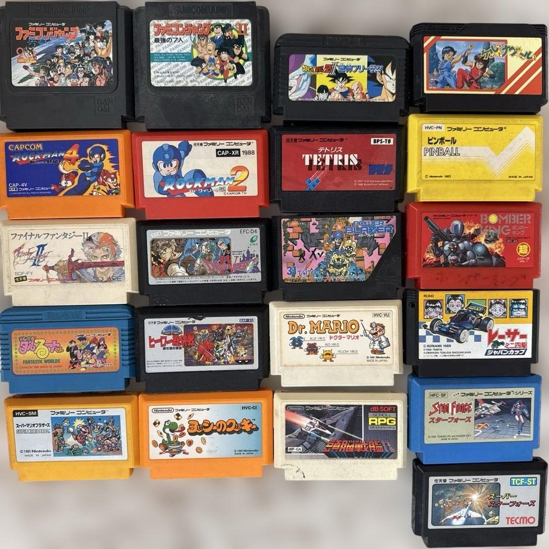 ファミコン ソフトセット まとめ売り 21本 - メルカリ