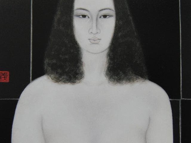 高木義夫、【うつろい】、希少な額装用画集より、新品額装付