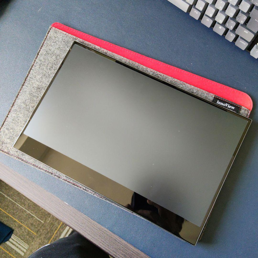 innoview モバイルモニター　14インチ　タッチパネル　4K