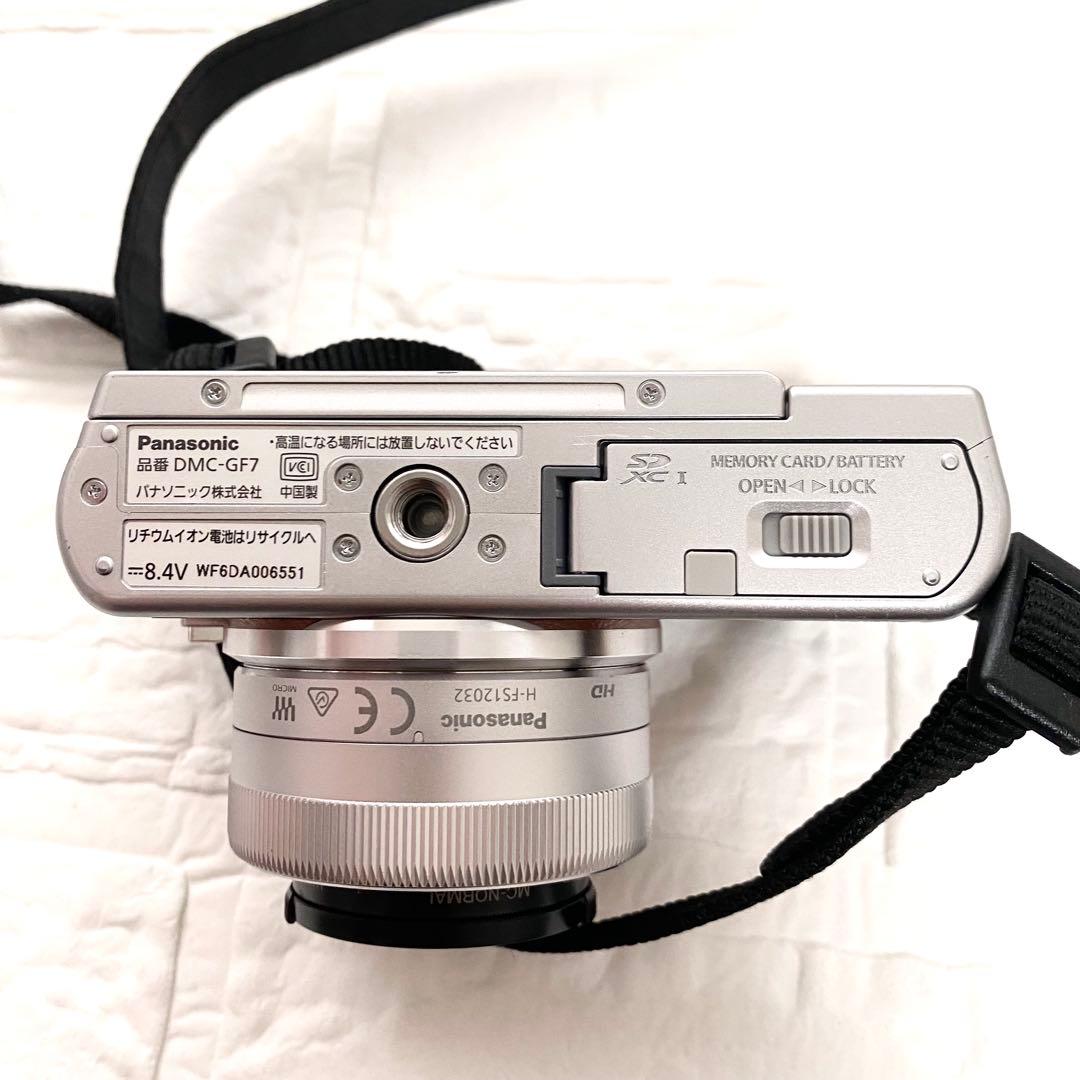 【美品】Panasonic LUMIX G ミラーレス一眼カメラ DMC-GF7