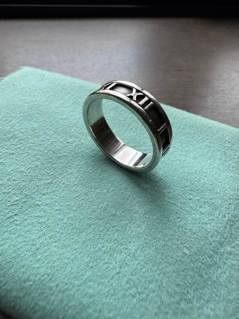 Tiffany&co. ティファニーアトラスリング　20号 TIFFANY&Co. ティファニー アトラス リング 指輪 20号 18金 K18